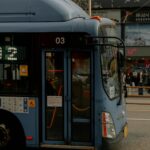 Korea transportation guide Seoul city bus stop