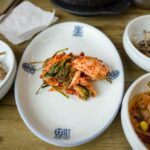 Korean restaurant etiquette — banchan side dishes and shared dining table