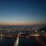 Seoul Night View Best Time — Han River blue hour Seoul night skyline