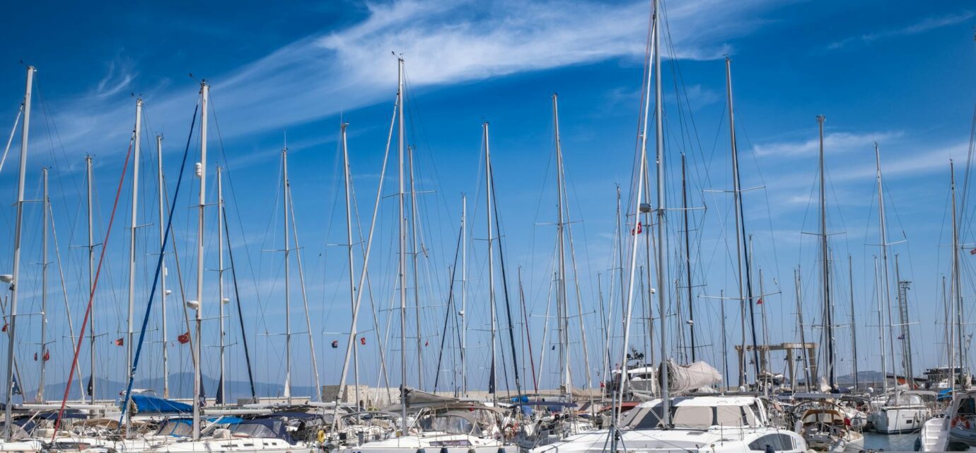 Yeosu summer sea activities yacht marina - Soho yacht marina sailboats