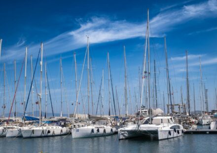 Yeosu summer sea activities yacht marina - Soho yacht marina sailboats