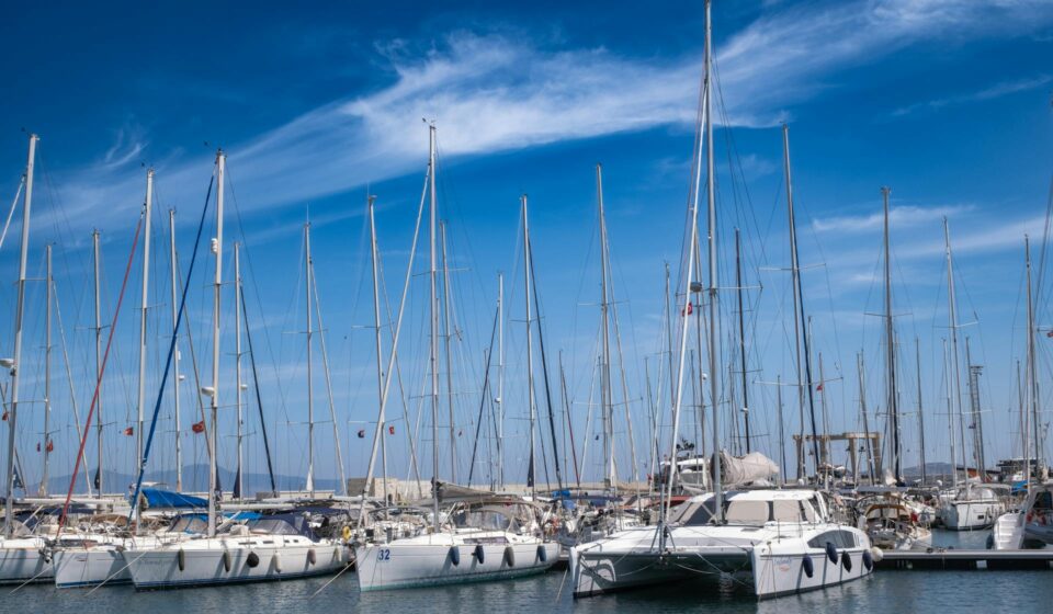 Yeosu summer sea activities yacht marina - Soho yacht marina sailboats