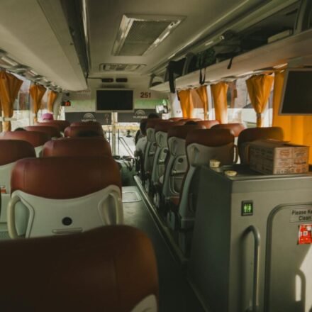 Charter bus rental group travel