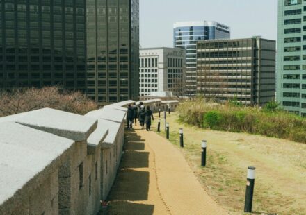 Cheonggyecheon night walk course featured — Seoul downtown night view