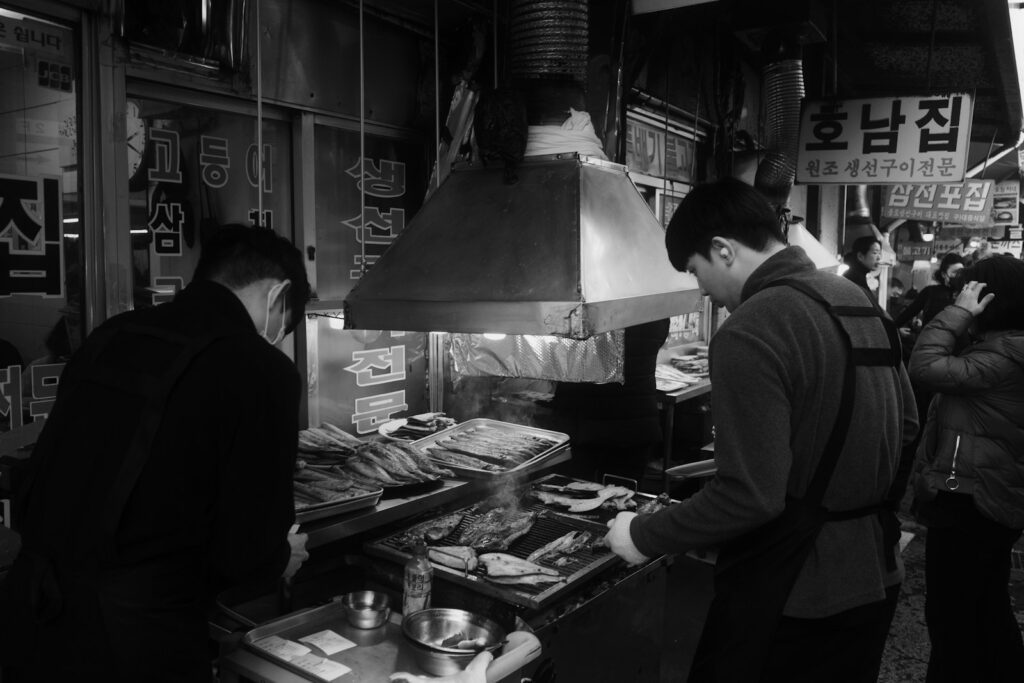 East coast road trip — Sokcho fish market
