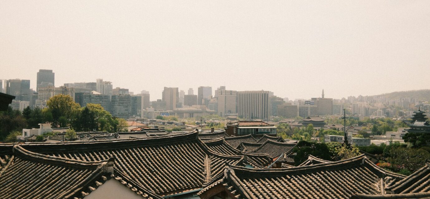 F-4 overseas Korean visa — Seoul skyline settlement view