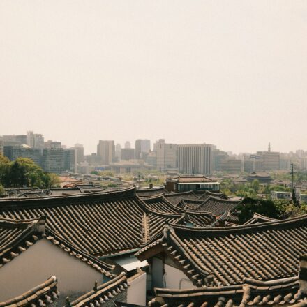 F-4 overseas Korean visa — Seoul skyline settlement view