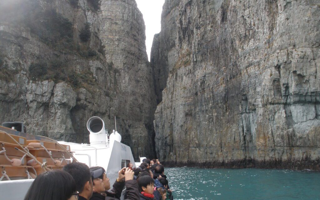 Geoje travel Haegeumgang cliff view