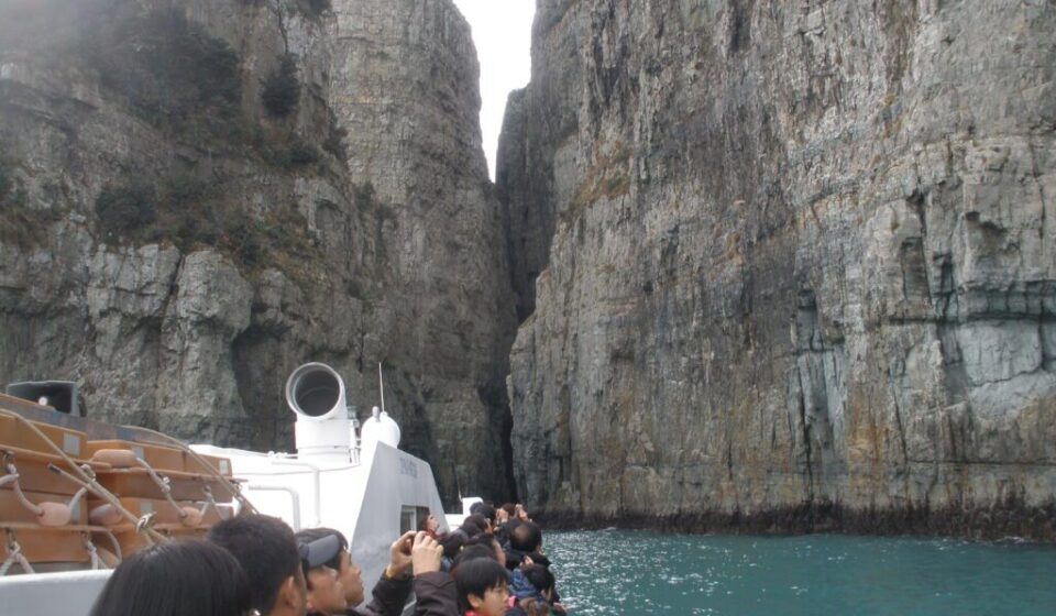 Geoje travel Haegeumgang cliff view