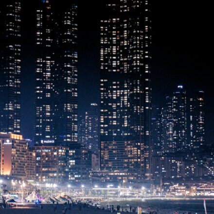 Gwangalli night view overview