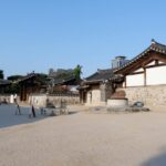 Jeonju 1-night 2-day hanok stay - panoramic view of Jeonju Hanok Village rooftops