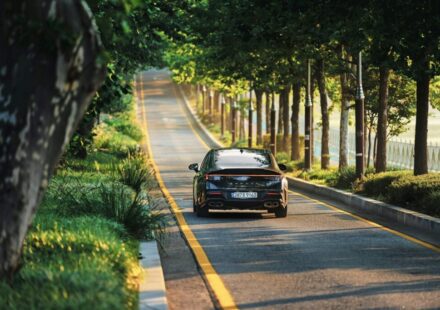 Korea rental car app — recommended vehicle exterior