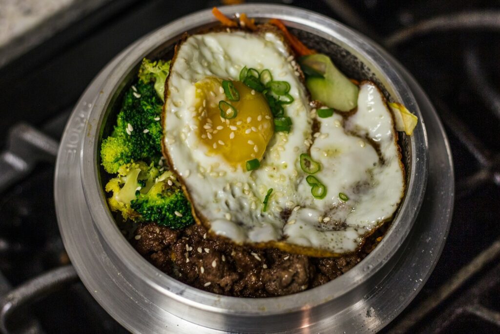 Korean cooking class — bibimbap and Korean cuisine