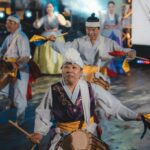 Korean traditional performance — colorful hanbok dancers on stage