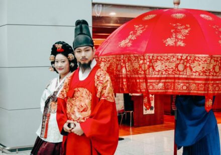 Korean Traditional Wedding — royal-style ceremony recreated with hanbok