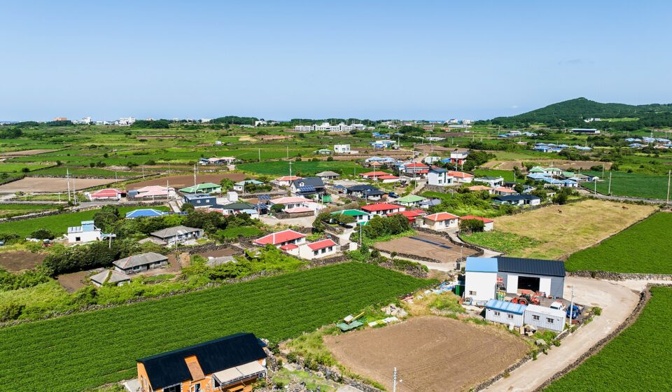 Udo day trip coastline view, the iconic Jeju island scene for a bike or scooter loop