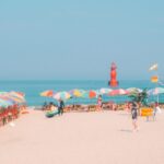 Ulsan Busan south coast course Haeundae beach scenery
