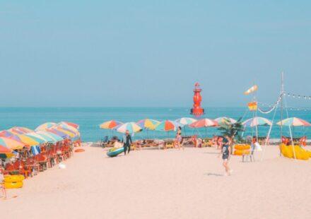 Ulsan Busan south coast course Haeundae beach scenery