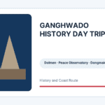 Ganghwado History Day Trip information graphic
