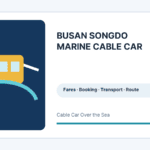 Busan Songdo Marine Cable Car information graphic