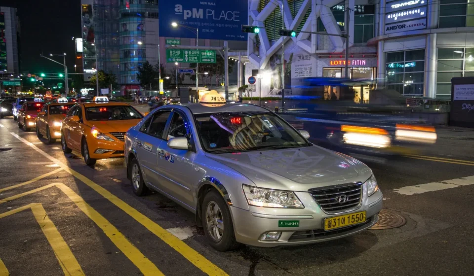 KakaoT taxi guide — Korean taxis in downtown Seoul