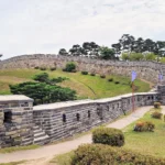 Walking route along the walls of Suwon Hwaseong Fortress