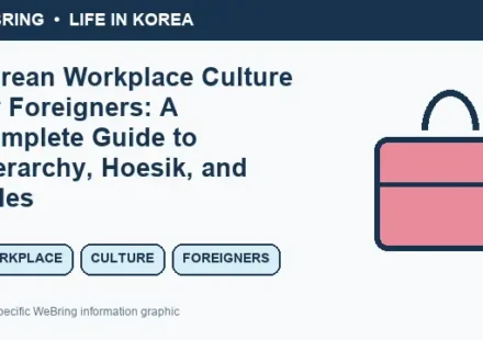 Illustrated WeBring guide: Korean Workplace Culture for Foreigners: A Complete Guide to Hierarchy, Hoesik, and Titles