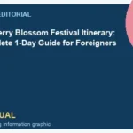 WeBring visual for Jinhae Cherry Blossom Festival Itinerary: The Complete 1-Day Guide for Foreigners (2026)