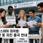 WeBring visual for Caught in a Korea illegal stay? Your Urgent 3-Step Guide to Action Now